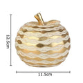 Golden pineapple lattice art statuette living room desk decoration