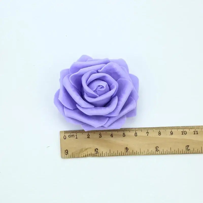 Handmade colorful foam roses flower wedding decor bedroom bouquet