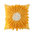 Handmade flower cushion cover set living room floral pillows