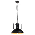 Industrial black & brass iron pendant light kitchen lighting