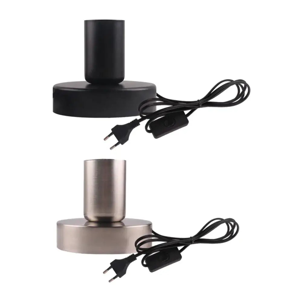 Industrial black & bronze desk lamp base bedroom vintage light