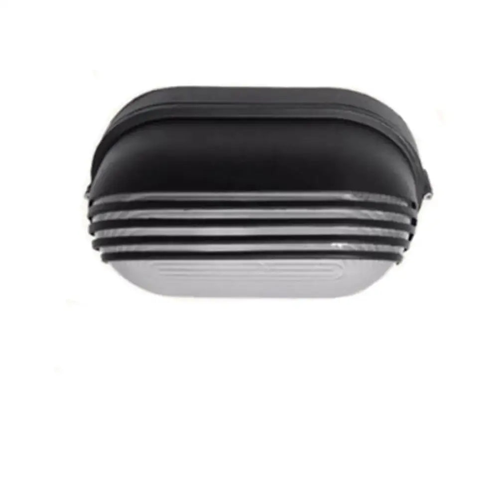 Industrial black bulkhead wall light – patio security sconce