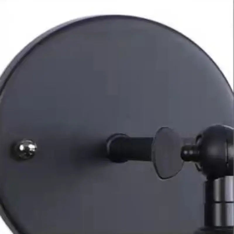 Industrial black vintage wall light for bathroom with edison bulb