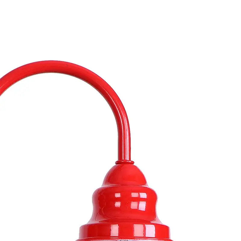 Industrial edison red led wall lamp – bedroom vintage sconce