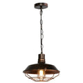 Industrial iron dome pendant light kitchen cafe decor