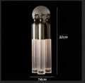 Industrial retro pendant lamp with frosted glass for living room