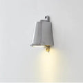 Industrial retro spotlight silver wall lamp courtyard accent light