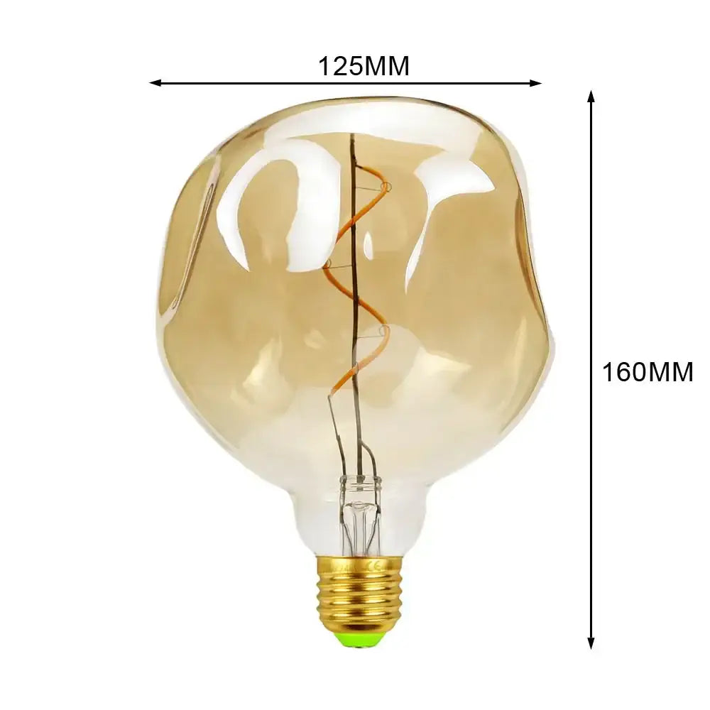 Industrial retro vintage led edison bulb living room warm light