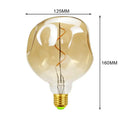 Industrial retro vintage led edison bulb living room warm light
