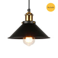 Industrial vintage brass pendant light for living room