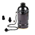 Industrial vintage chain lamp base dining room socket cap