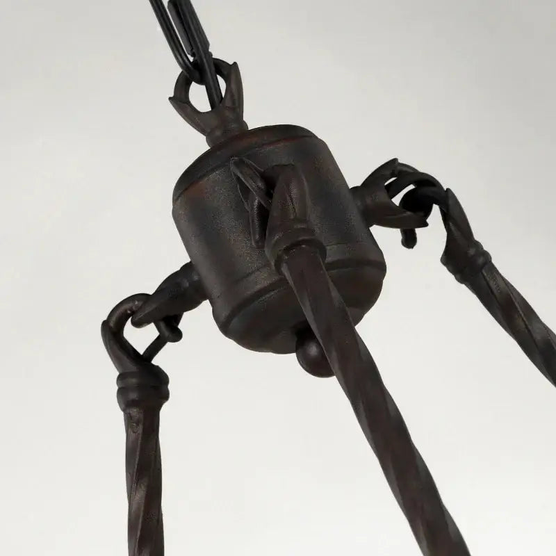 Industrial vintage iron 8 light chandelier kitchen pendant lights