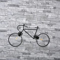 Industrial white iron bicycle pendant light living room decor