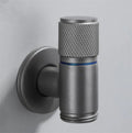 Knurled black copper brass washing machine faucet laundry room