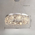 Luxury diamond crystal kitchen ceiling lamp