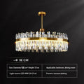 Luxury gold decorbites crystal chandeliers for dining room