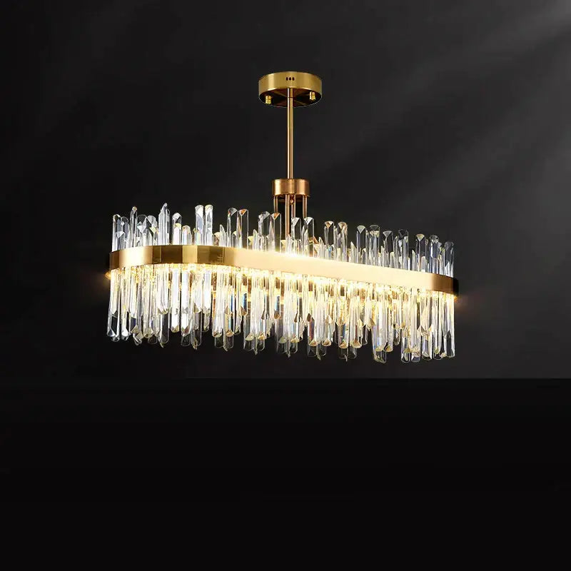 Luxury gold decorbites crystal chandeliers for dining room