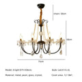 Luxury gold decorbites crystal led chandelier living room pendant light