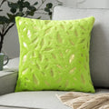 Luxury white & gold fur cushion cover bedroom pillow case