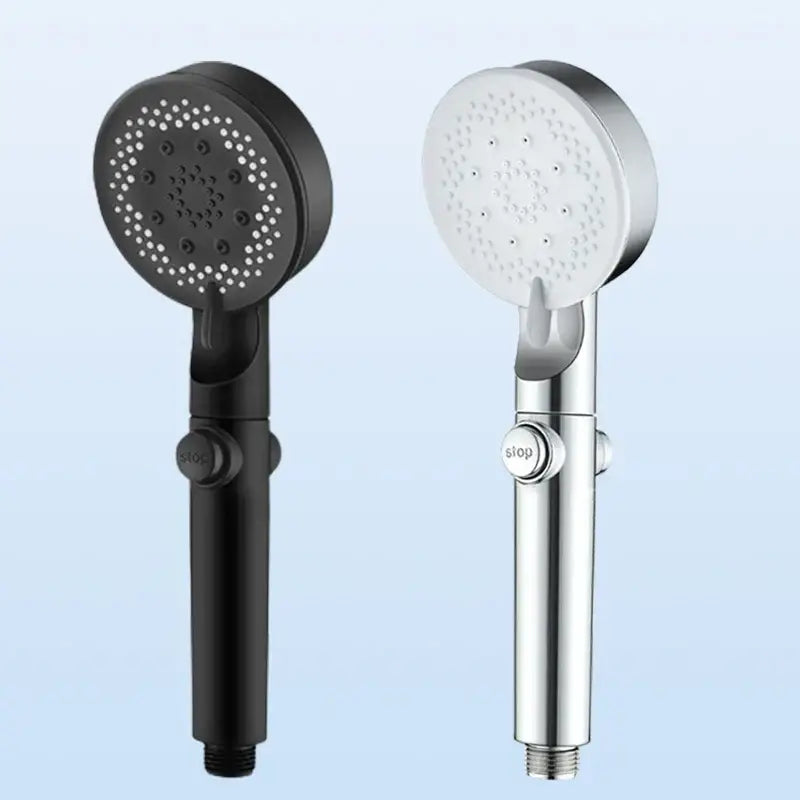 Matte black 5 mode high pressure shower head bathroom decorbites adjustable