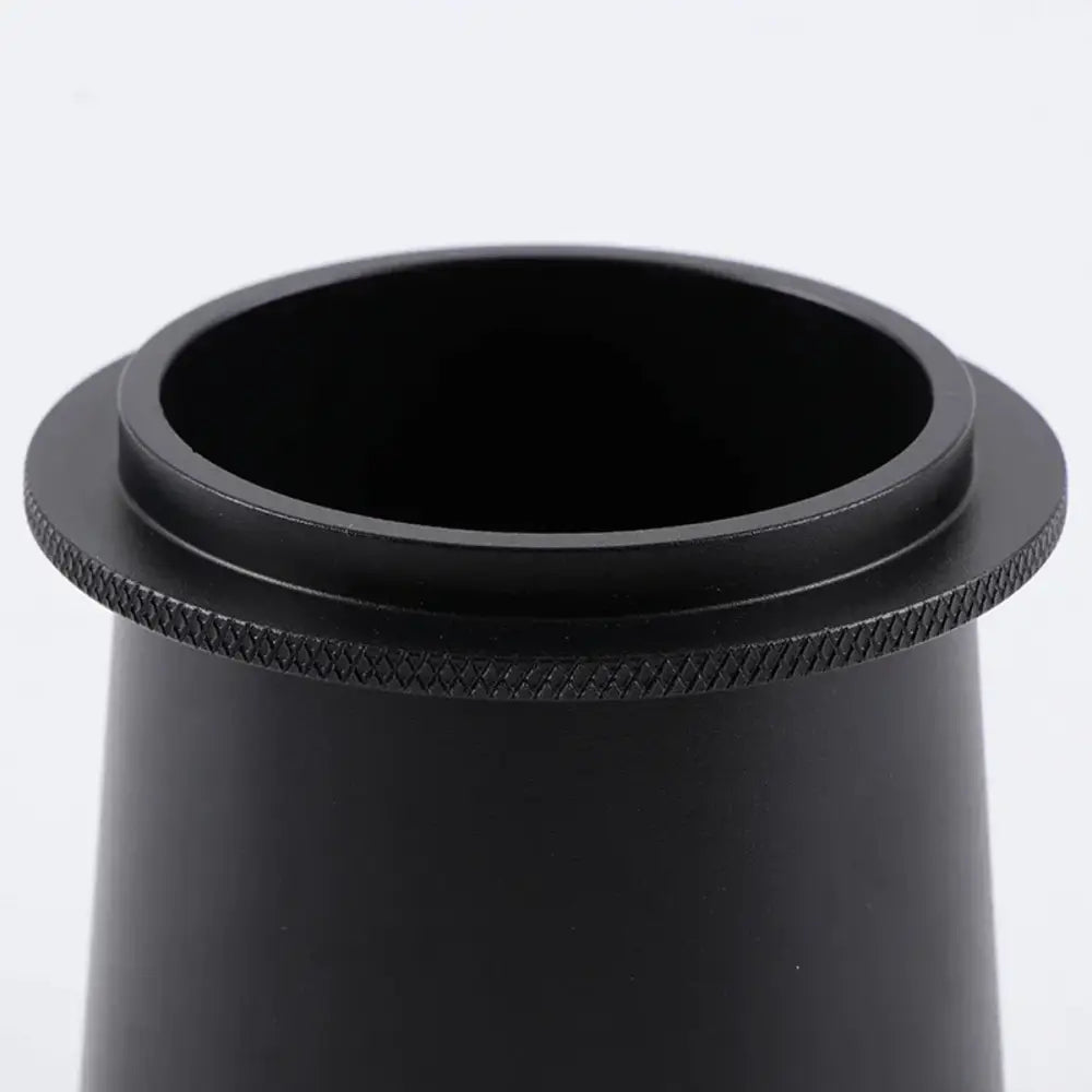Matte black ceramic espresso machine dosing cup kitchen barista tool