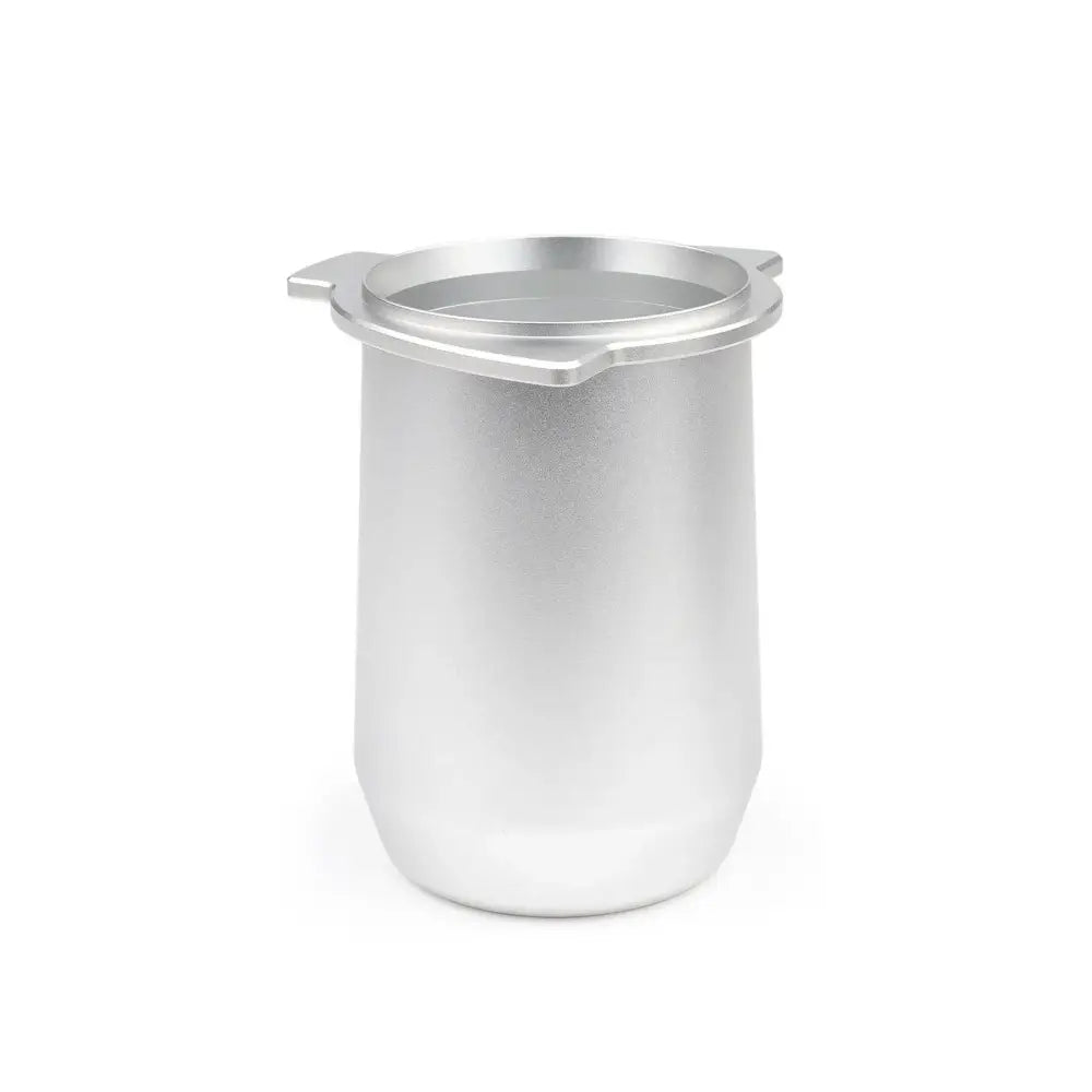 Matte black espresso dosing cup with handle kitchen coffee tool