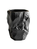 Matte black irregular shaped mouthwash cup silicone mold bathroom