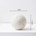 Matte blue geometric spherical home decoration accessory living room