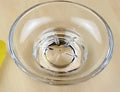 Matte clear glass soap dish with lid bathroom accessory