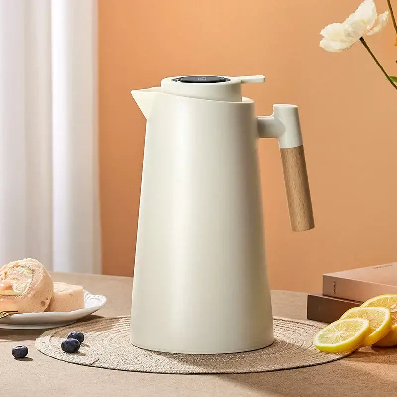 Matte sage green decorbites insulation kettle kitchen thermos bottle