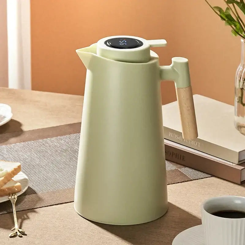 Matte sage green decorbites insulation kettle kitchen thermos bottle