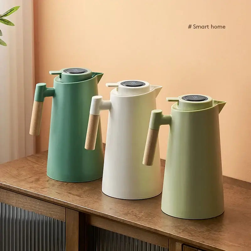 Matte sage green decorbites insulation kettle kitchen thermos bottle