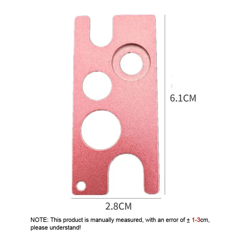 Metallic multi color essential oils opener tool for kitchen storage