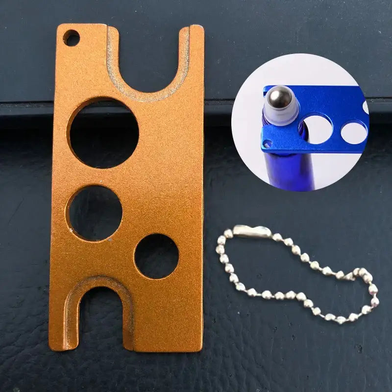 Metallic multi color essential oils opener tool for kitchen storage