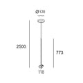 Minimalist black adjustable swing arm wall lamp for bedroom