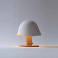 Minimalist black mushroom glass table lamp for bedroom living room