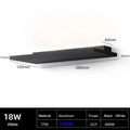 Minimalist black & white led wall light for bedroom and living room