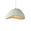 Minimalist concrete cobblestone pendant lights dining room art deco