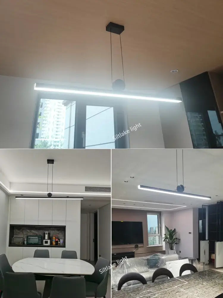 Minimalist decorbites black chandelier dining room pendant light