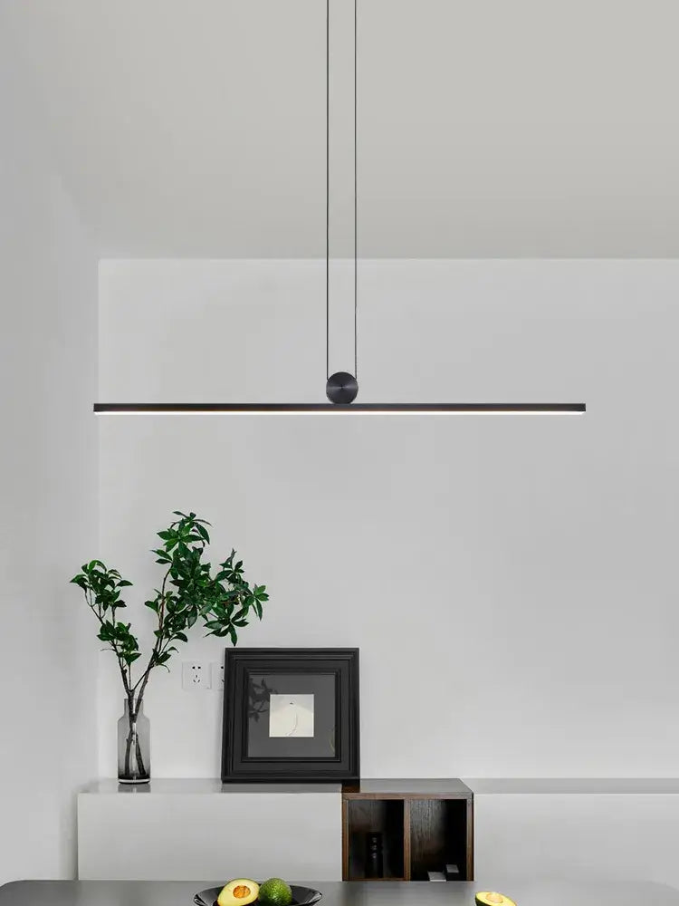 Minimalist decorbites black chandelier dining room pendant light