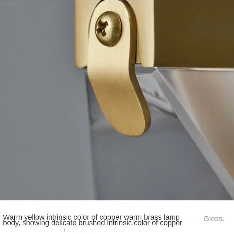 Minimalist gold decorbites crystal chandelier dining room light