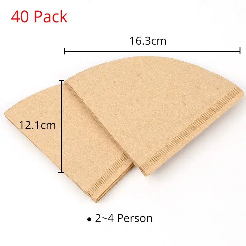 Minimalist light wood coffee filter holder kitchen paper dispenser