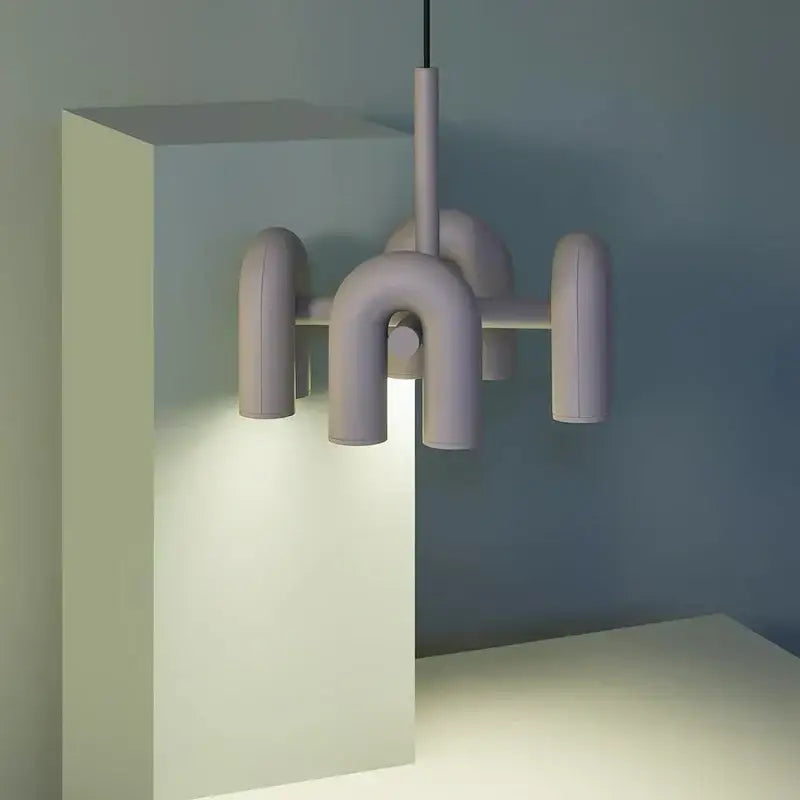 Minimalist terracotta cirkus tube wall sconce bedroom reading light