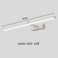 Modern adjustable black & white led vanity mirror light bathroom sconce
