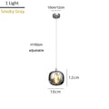 Modern amber and gold crystal led chandelier staircase pendant light