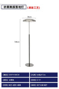 Modern amber glass table lamp red & gray bedroom light