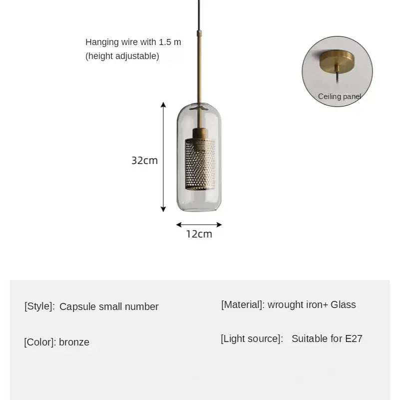 Modern amber honeycomb decorbites glass ball pendant light kitchen