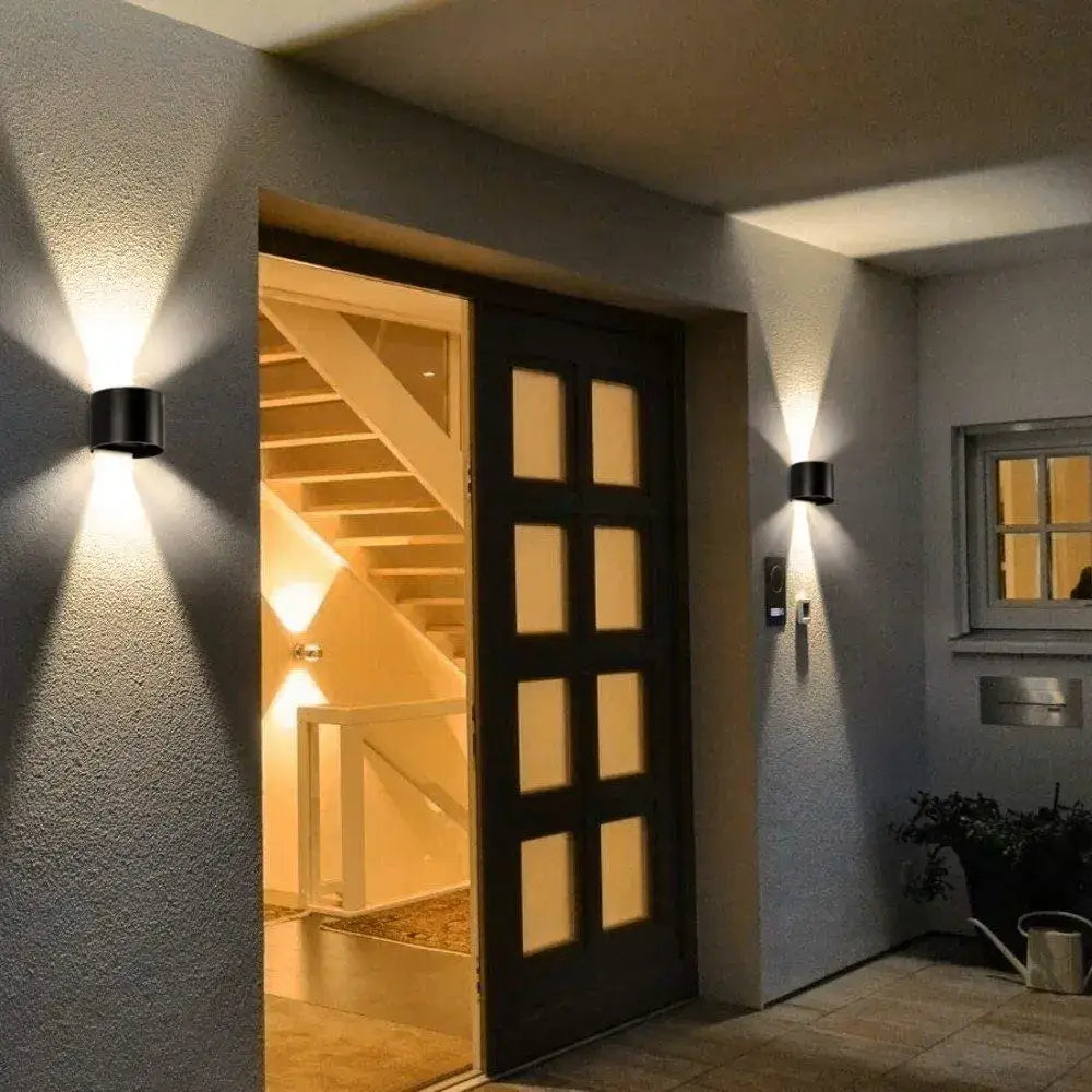 Modern black adjustable aluminum wall sconce – bedroom led light