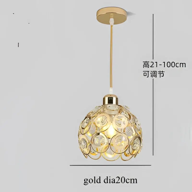 Modern black crystal flush mount ceiling light for hallway