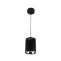 Modern black cylindrical pendant ceiling spot light for kitchen